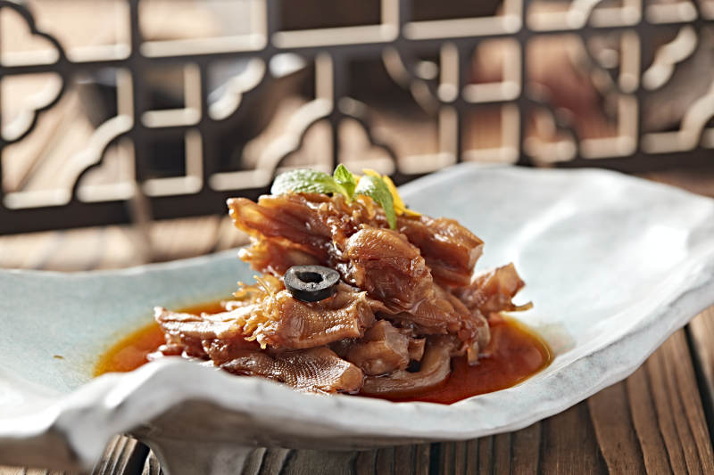 酸辣脱骨鸭掌图片