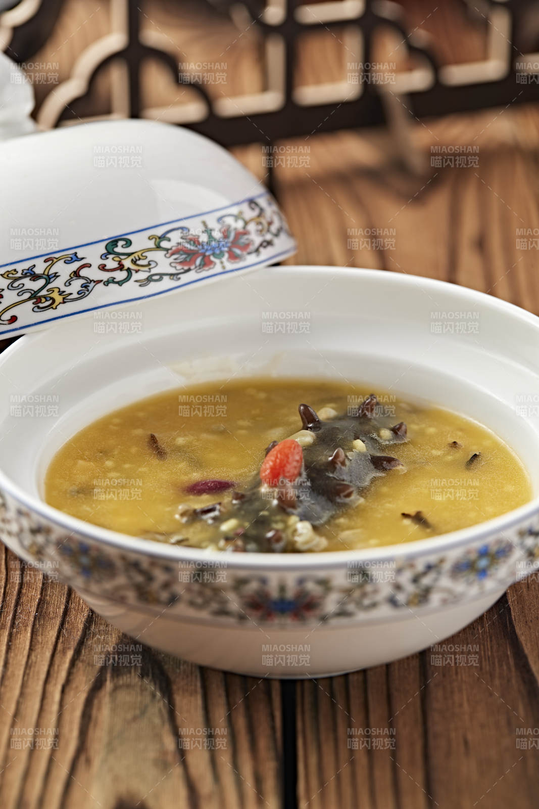 红豆小米扣辽参图片