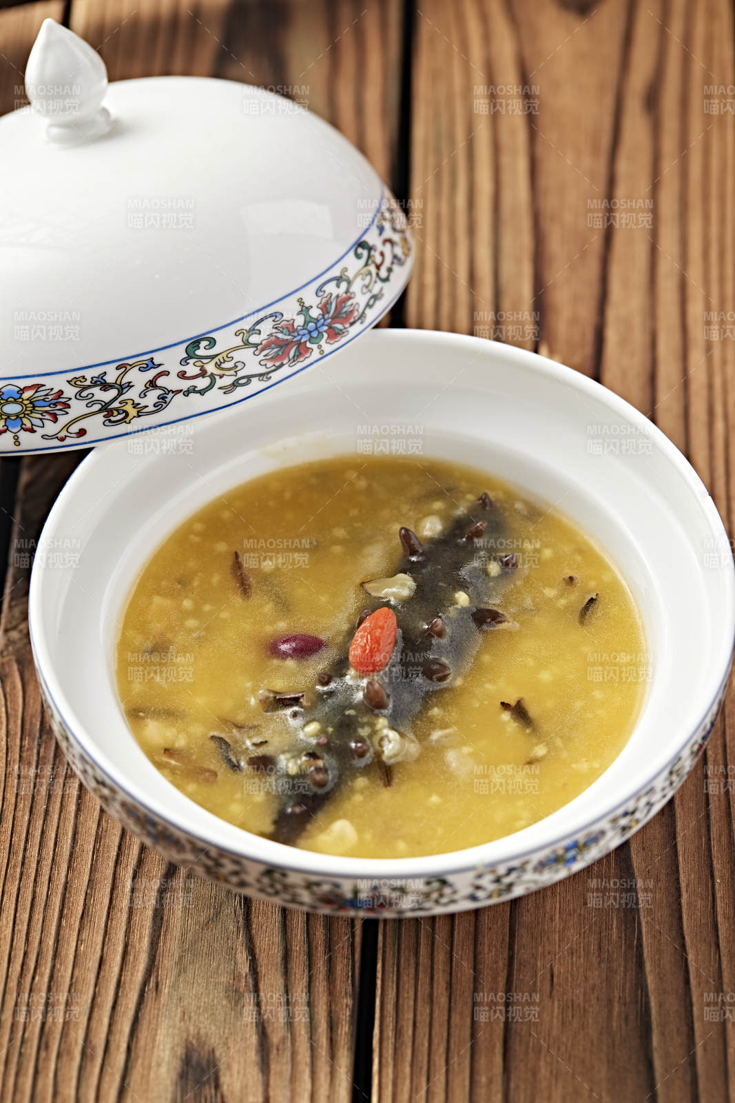 红豆小米扣辽参图片