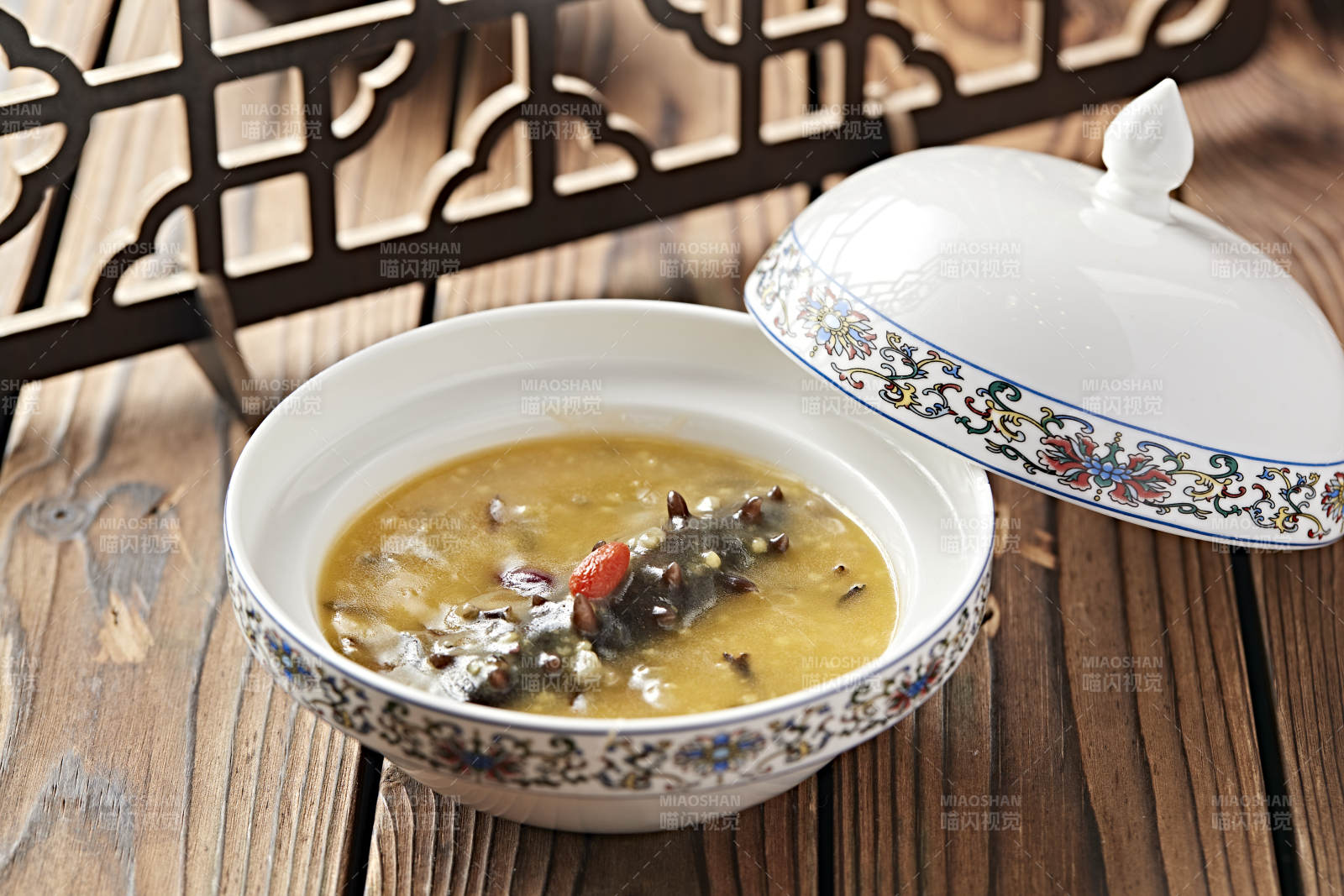 红豆小米扣辽参图片