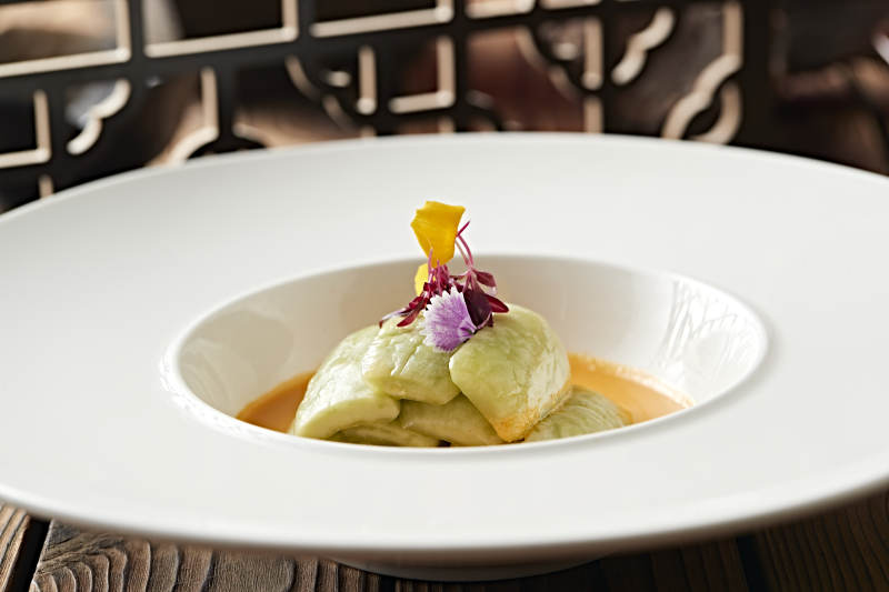 浇汁玉女佛手瓜图片