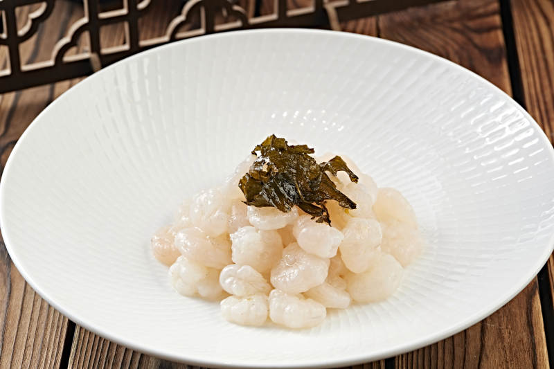 龙井大虾仁图片