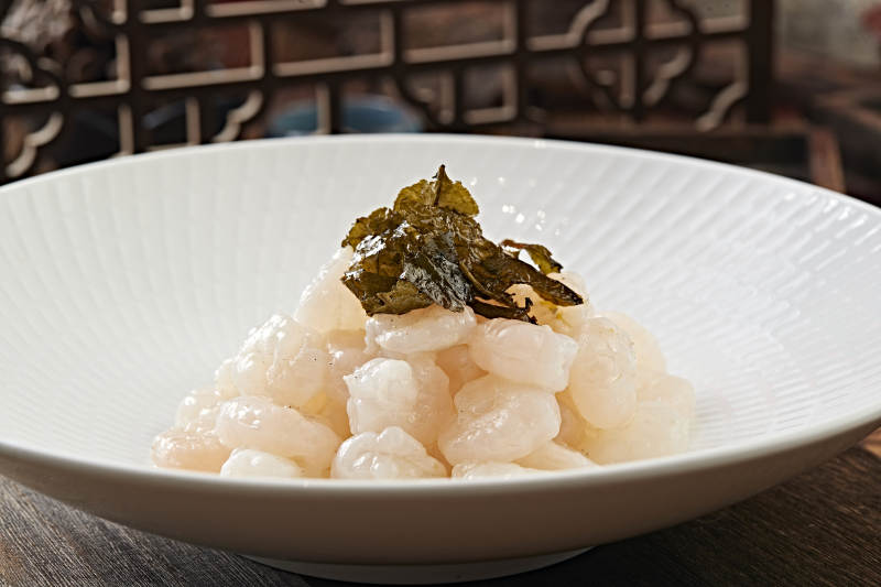 龙井大虾仁图片