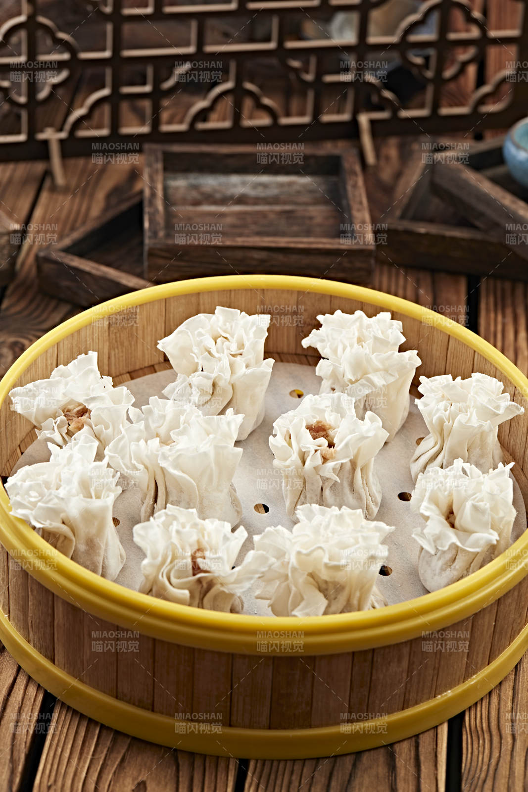 传统蒙族烧麦图片