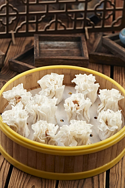 传统蒙族烧麦图片