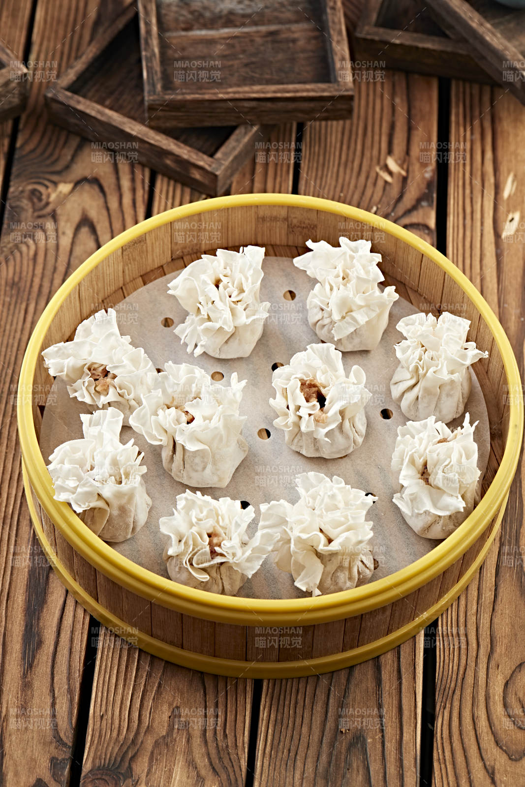 传统蒙族烧麦图片