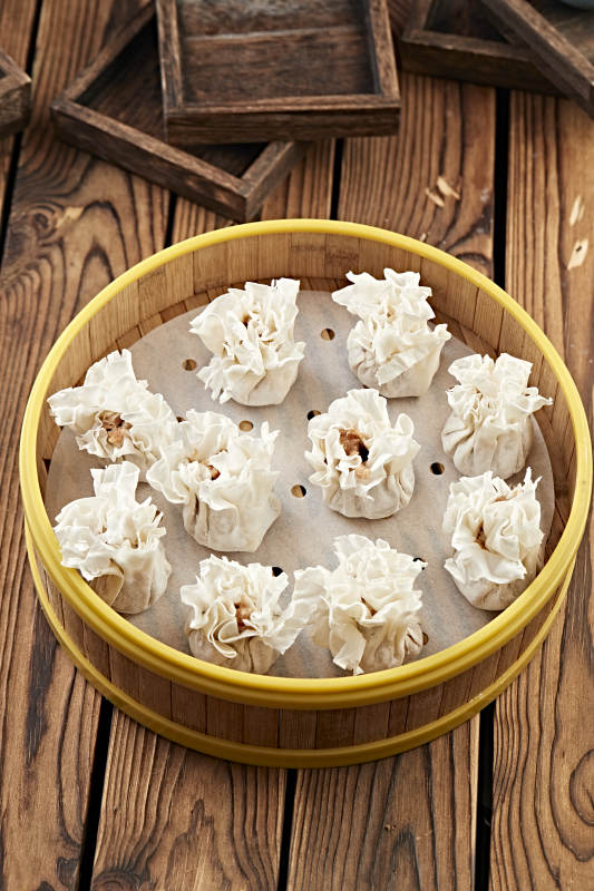 传统蒙族烧麦图片