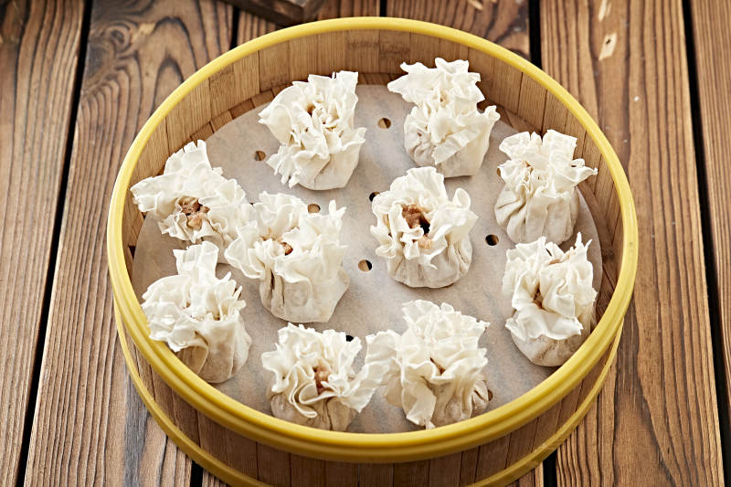 传统蒙族烧麦图片