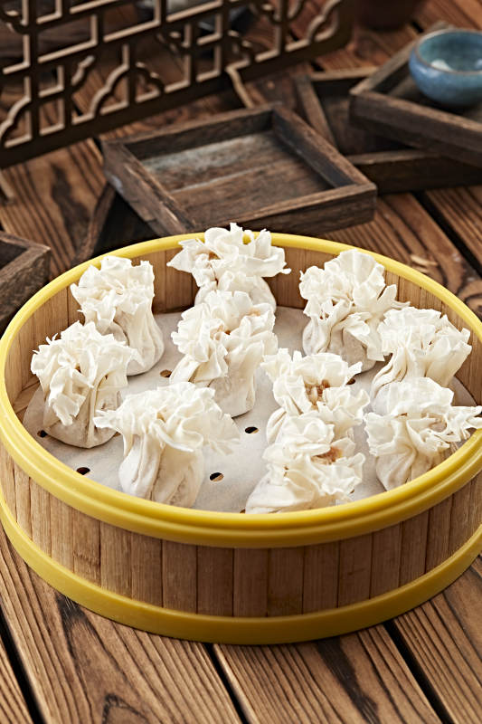 传统蒙族烧麦图片