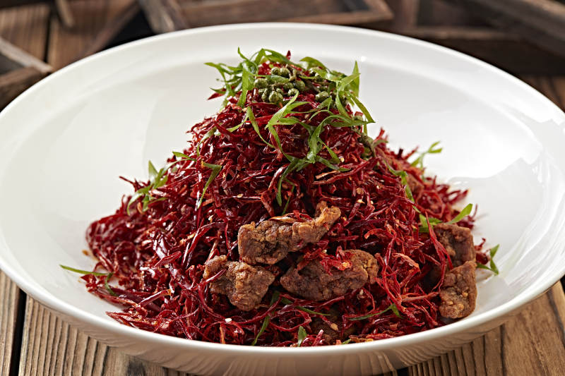 川香藤椒辣子牛肉图片