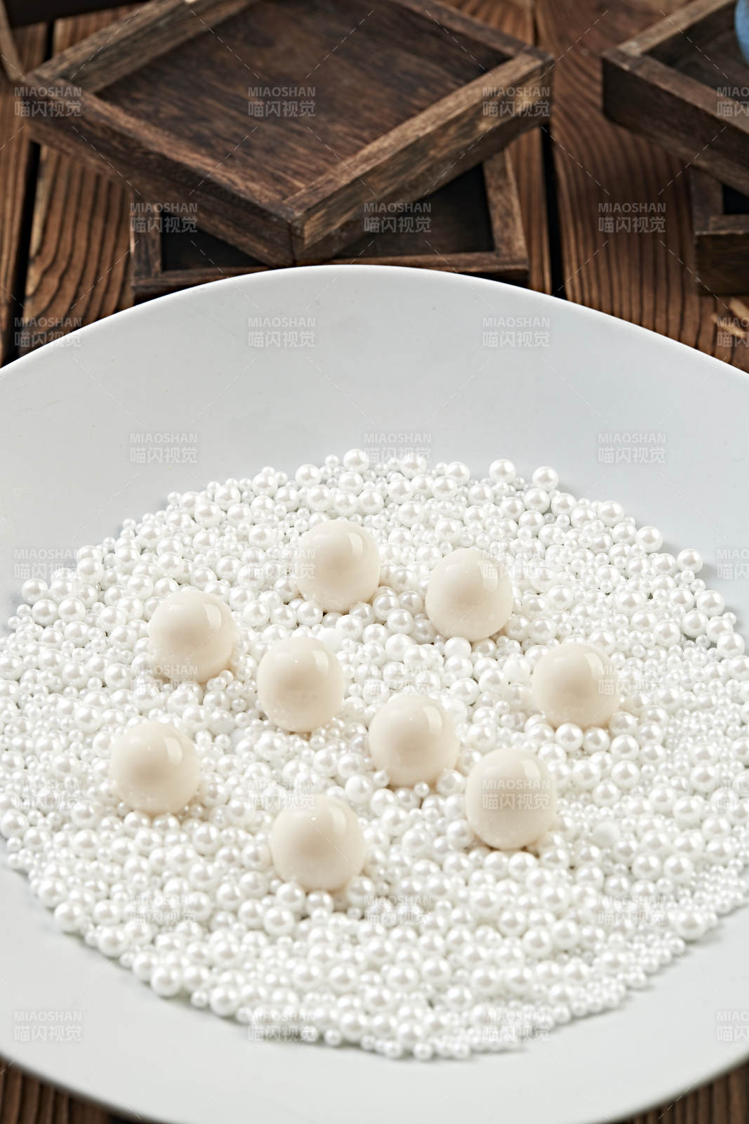 珠光宝气珍珠糖配糖衣山药丸图片