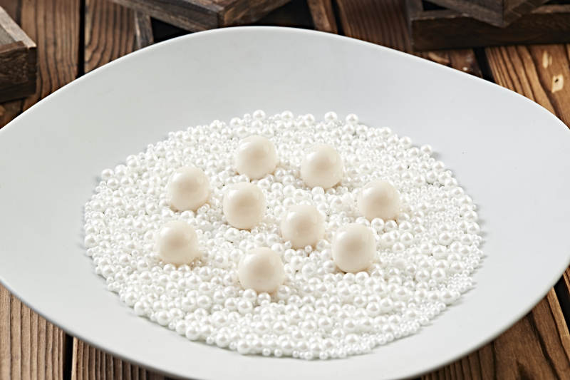 珠光宝气珍珠糖配糖衣山药丸图片