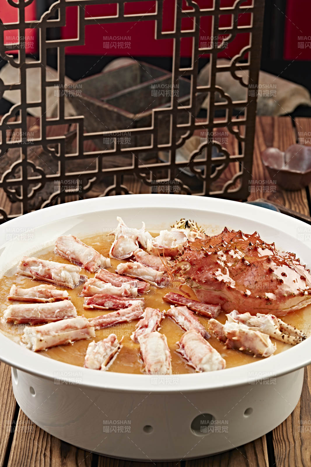 清蒸活阿拉斯加帝王蟹图片