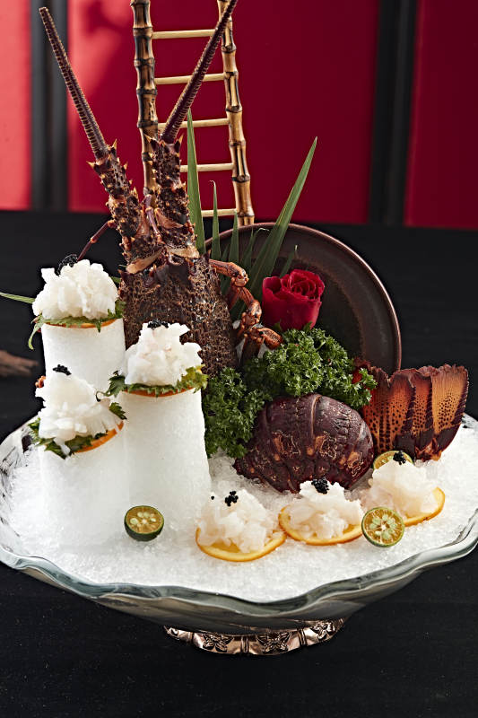 澳洲大龙虾鲜刺身图片