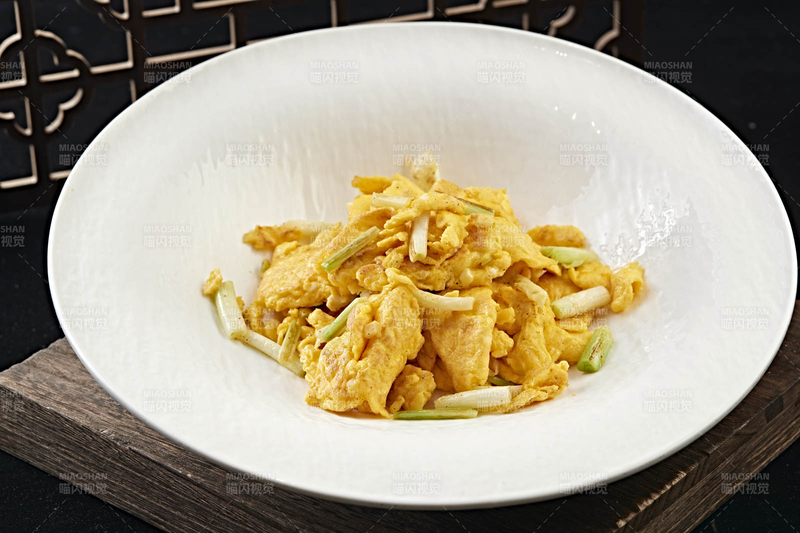 韭黄炒北京油鸡蛋图片