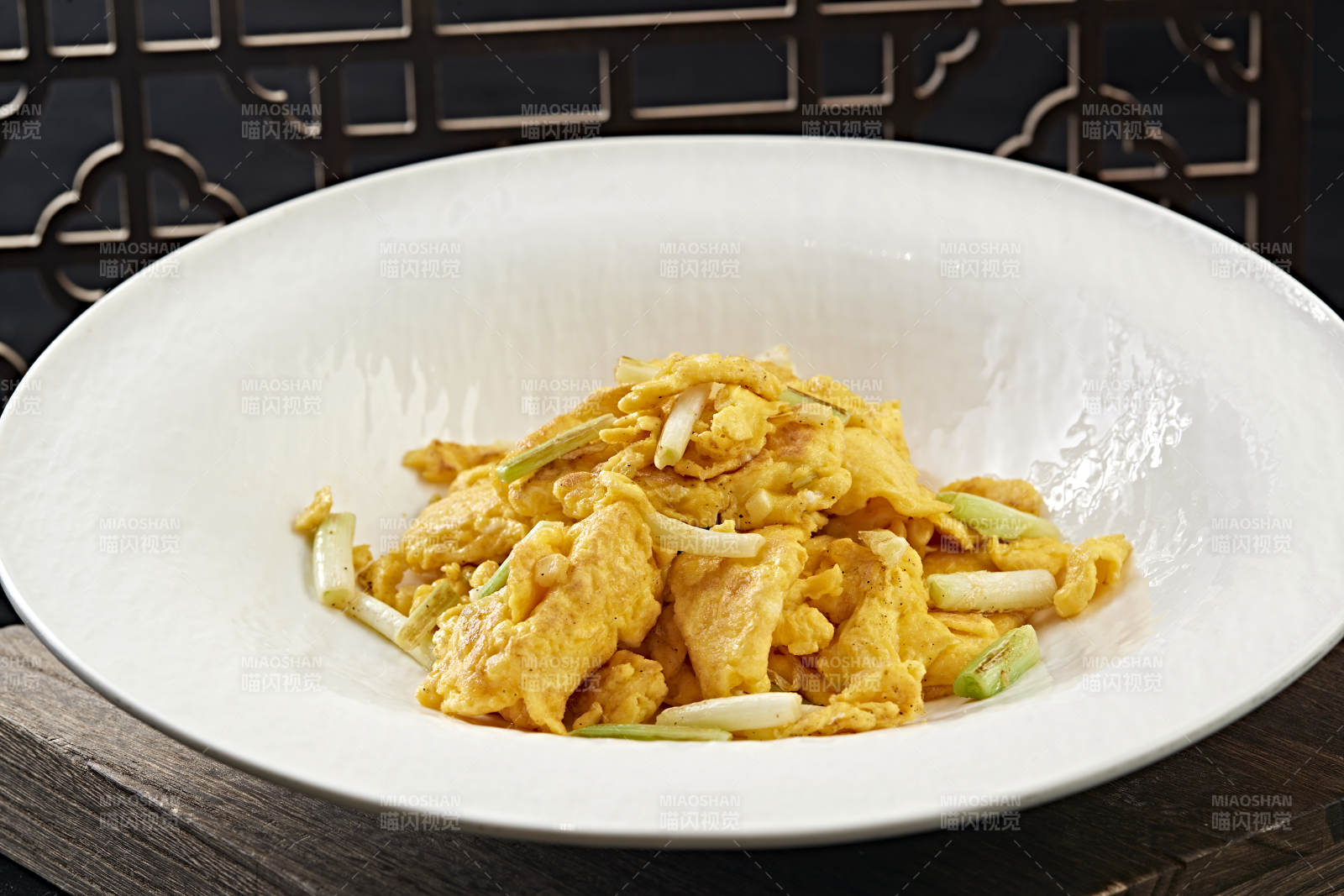 韭黄炒北京油鸡蛋图片