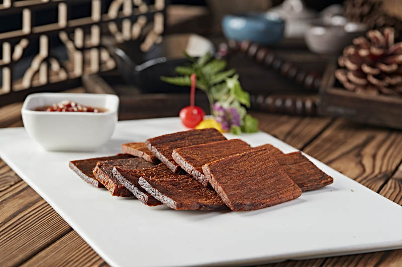 文火油炸脆香牛瓜条图片