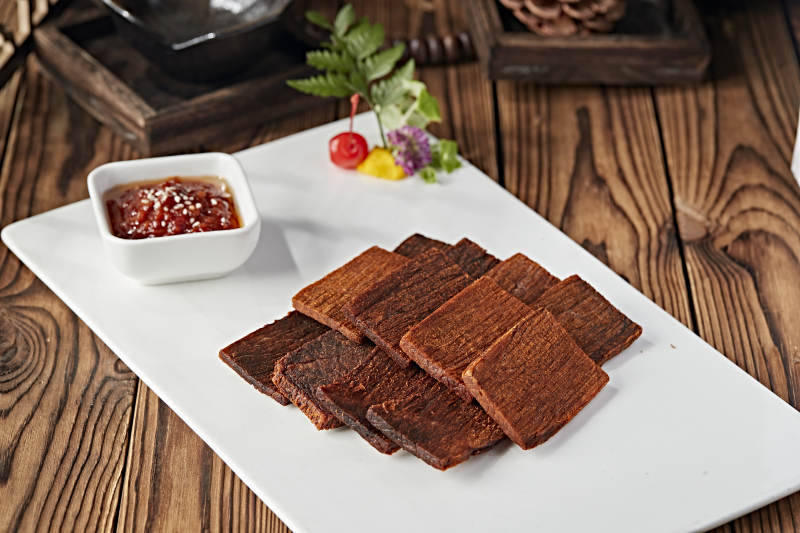 文火油炸脆香牛瓜条图片