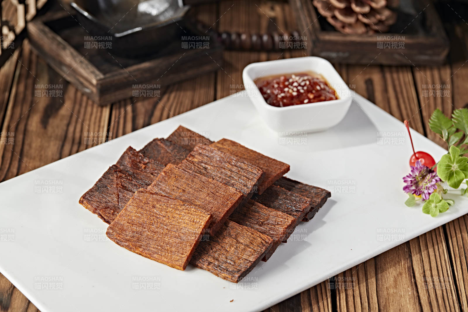 文火油炸脆香牛瓜条图片