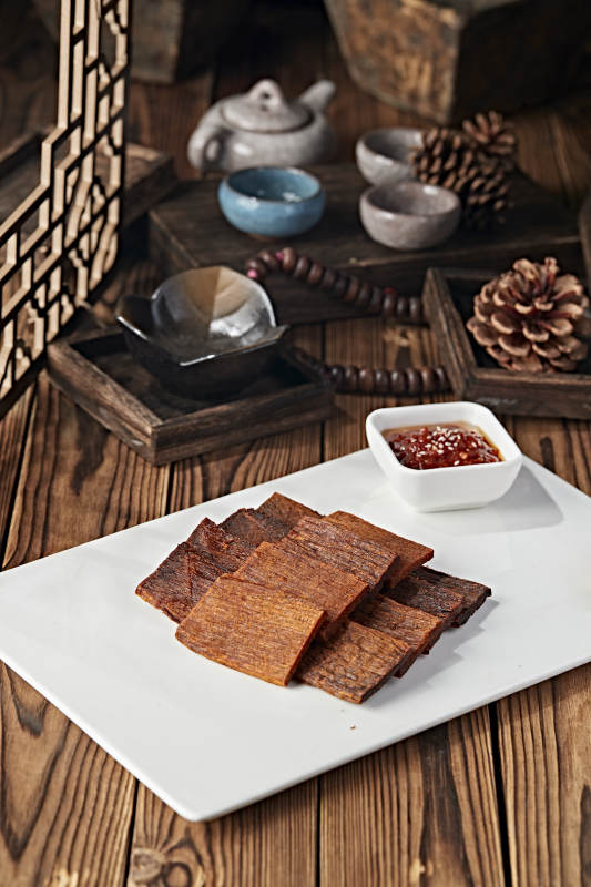 文火油炸脆香牛瓜条图片