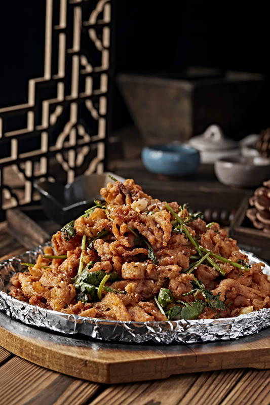 铁板锡纸蒜香黄牛肉图片