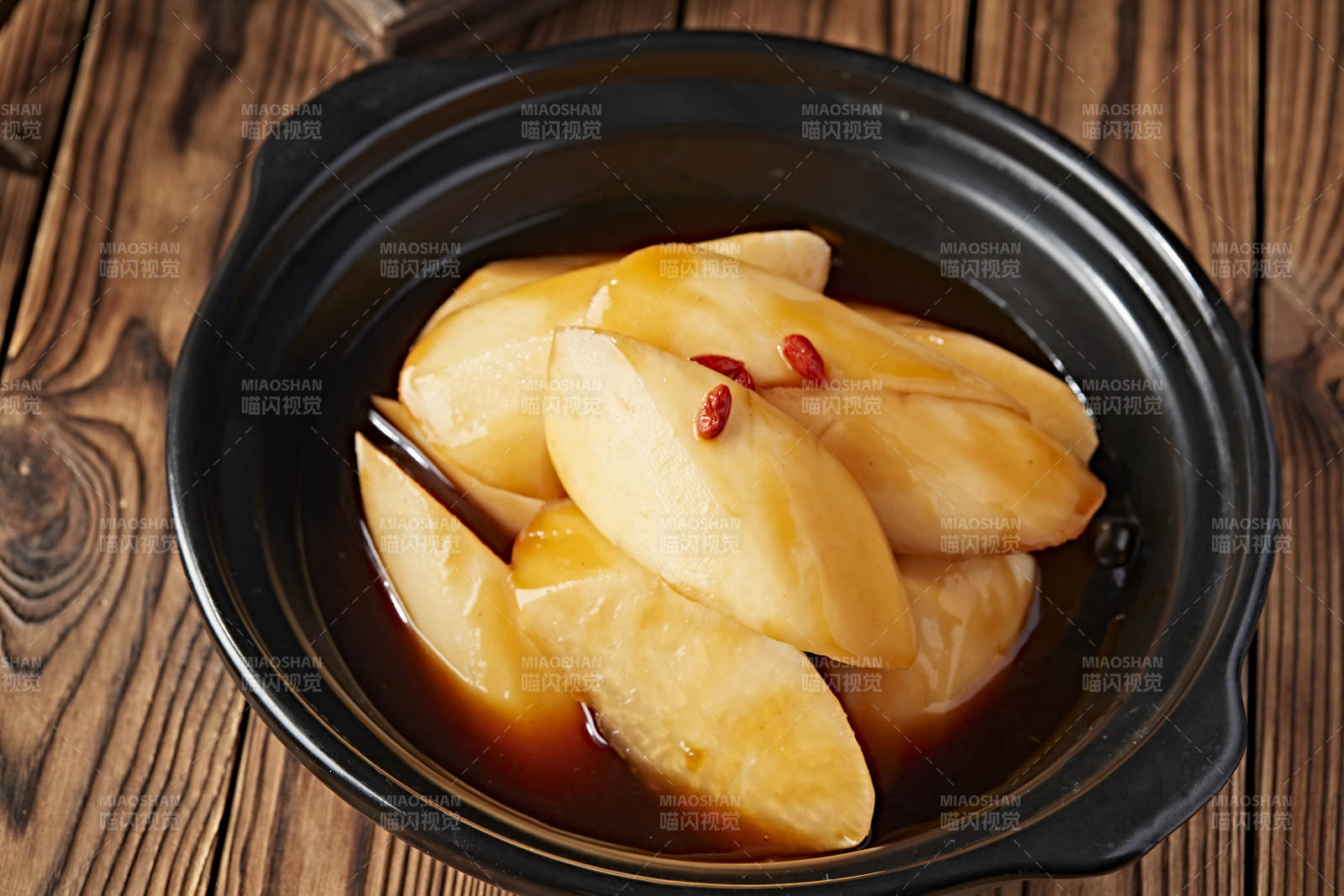 砂锅黄焖白萝卜图片