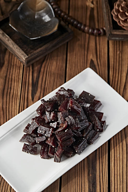 草原风干牛肉干图片