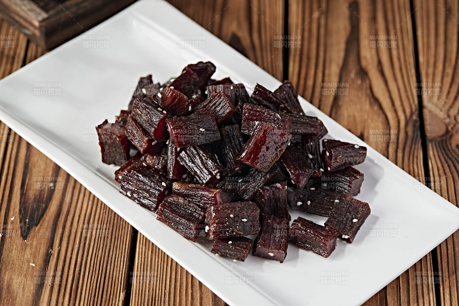 草原风干牛肉干图片