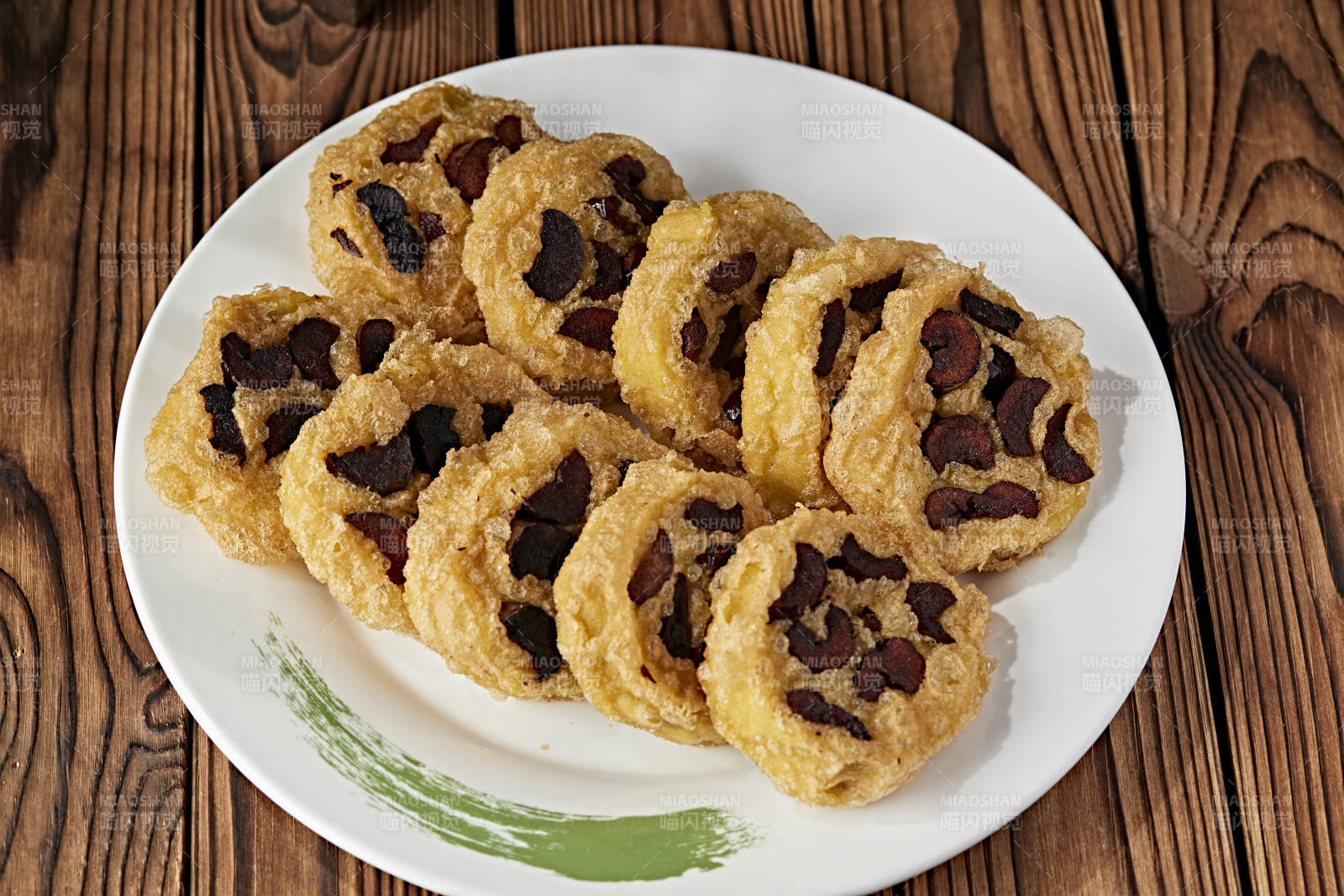 油炸枣花馍片图片