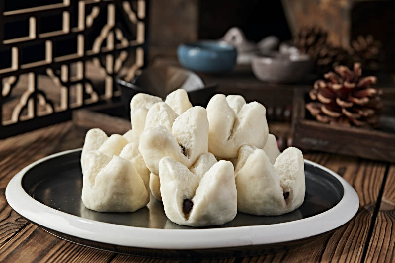 美味港式茶餐叉烧包图片