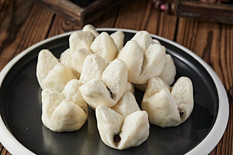 美味港式茶餐叉烧包图片