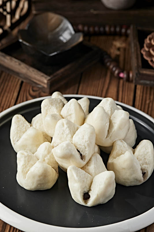 美味港式茶餐叉烧包图片