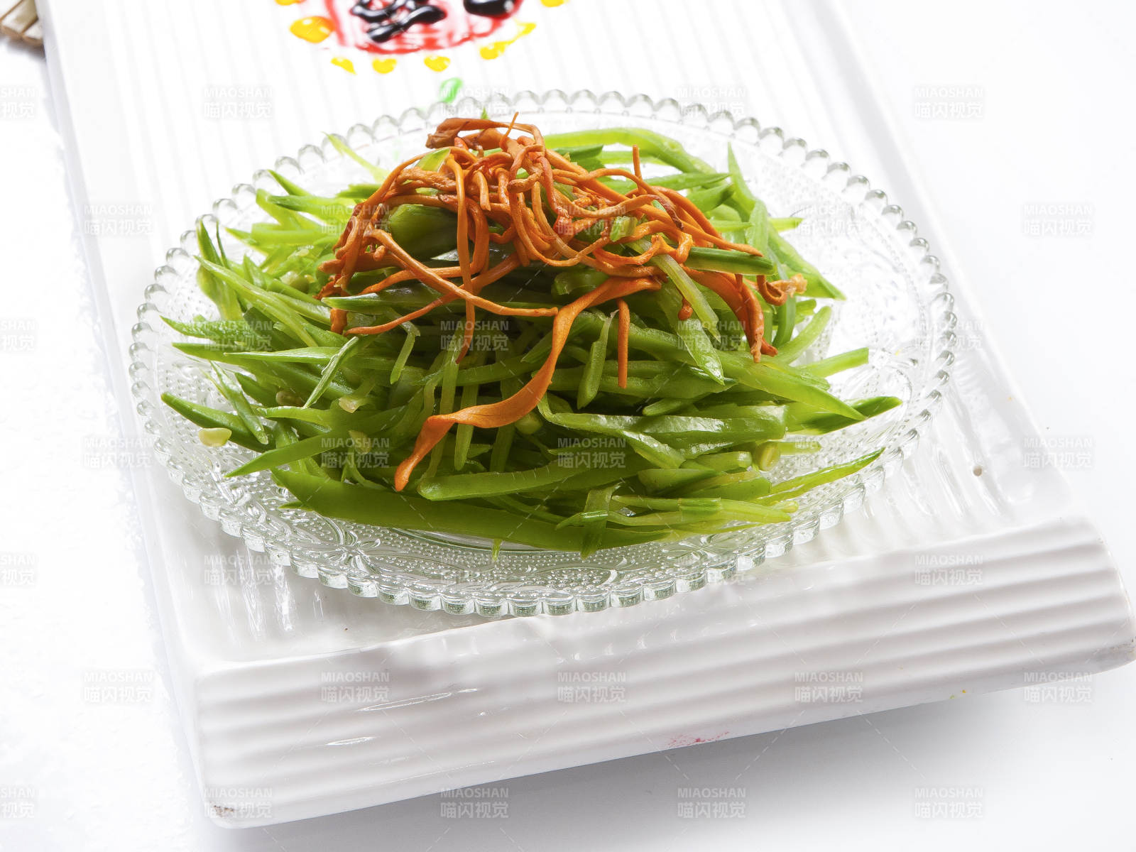 虫草花青瓜丝图片