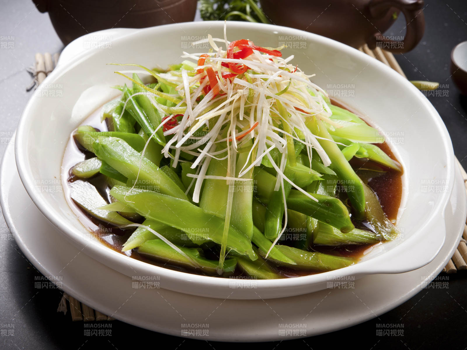 白灼蚝油芥蓝图片