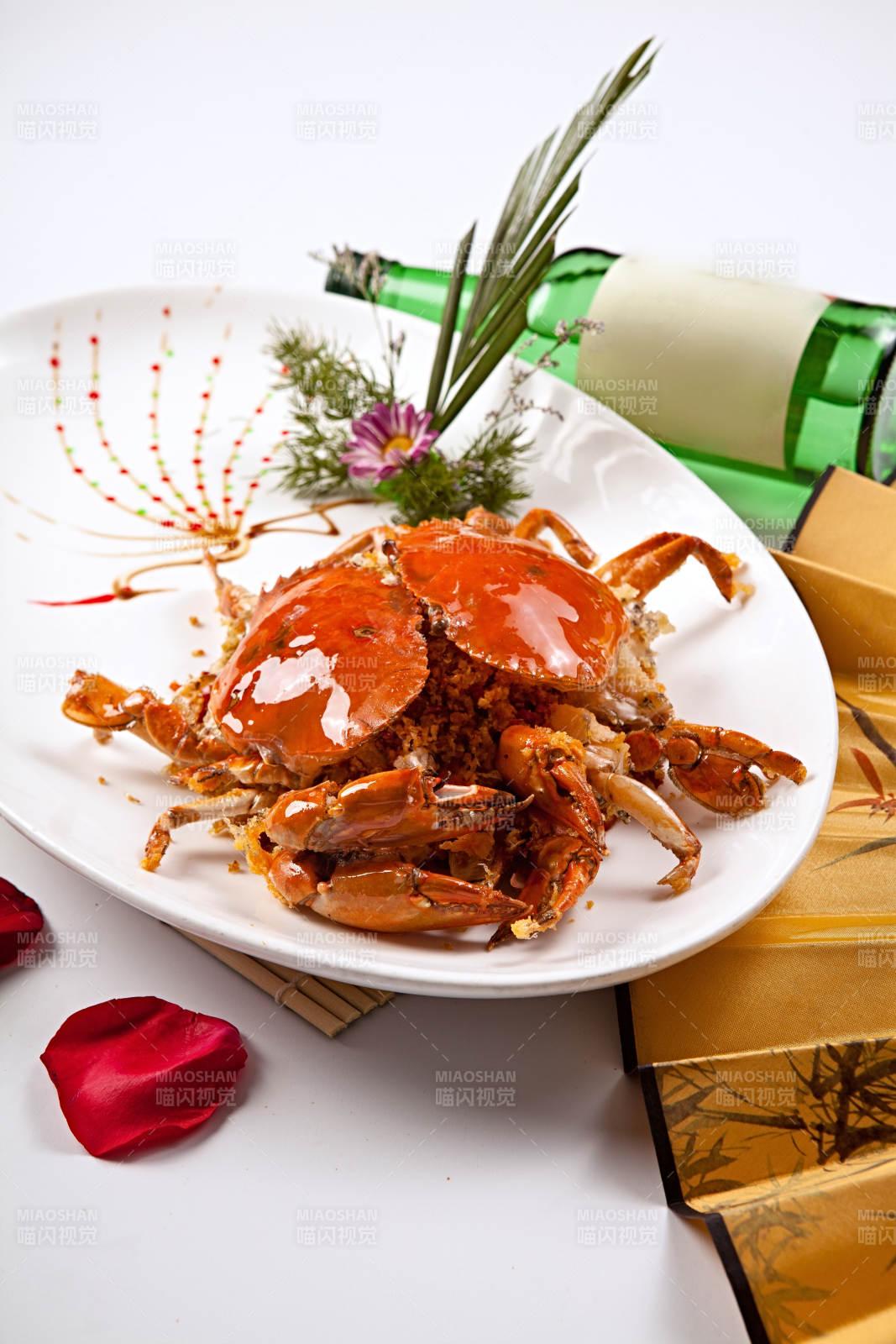 避风塘炒青蟹图片