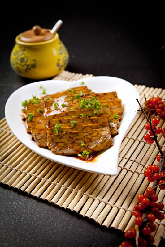 虎皮馋嘴豆干图片