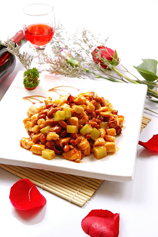 川味宫保鸡丁图片