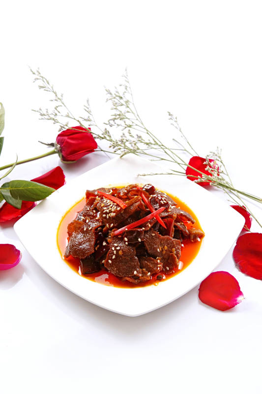 红油陈皮牛肉图片