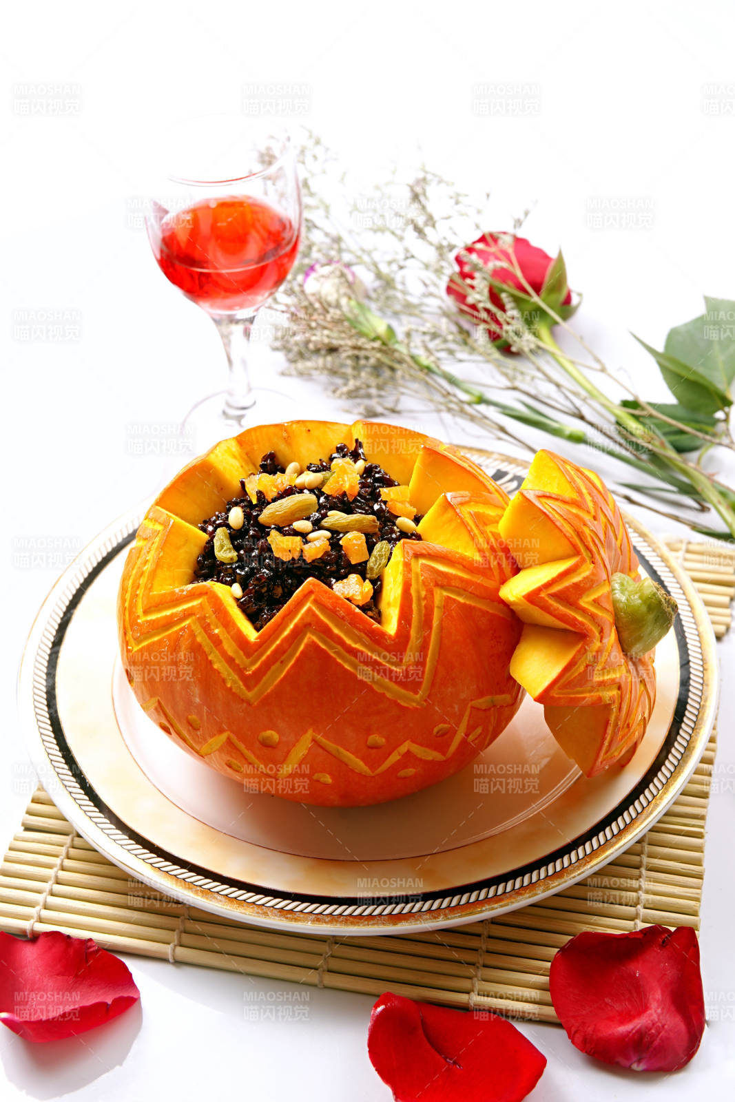 薏米醸金瓜图片