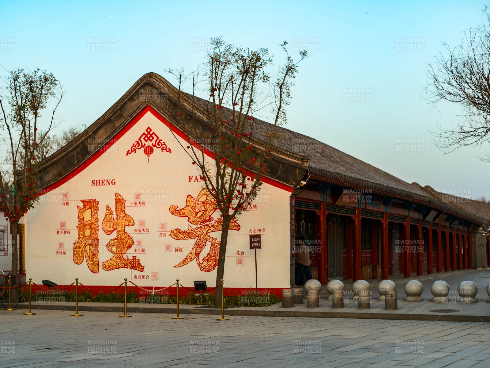 河北霸州胜芳古建筑风光图片