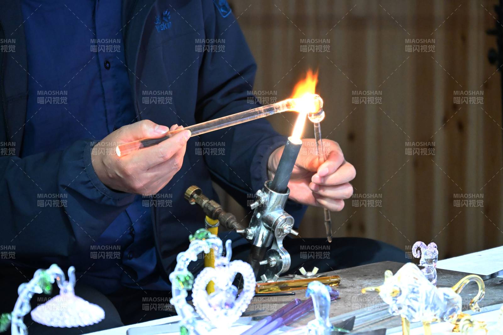 玻璃吹制艺术图片