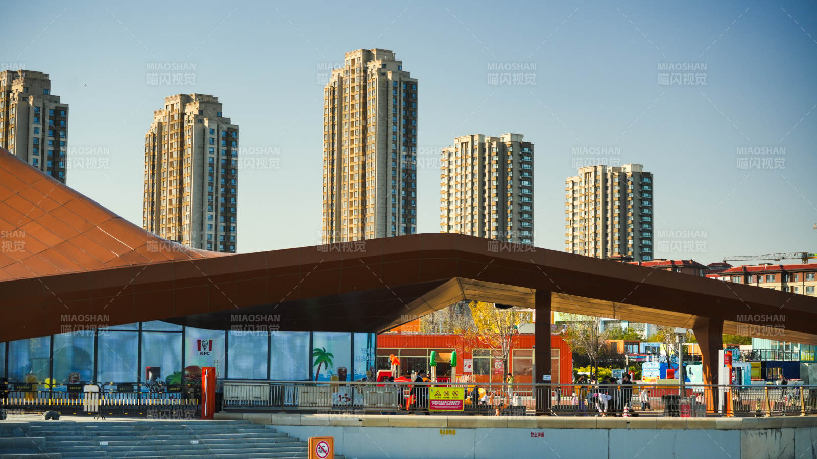 天津现代城市建筑群图片