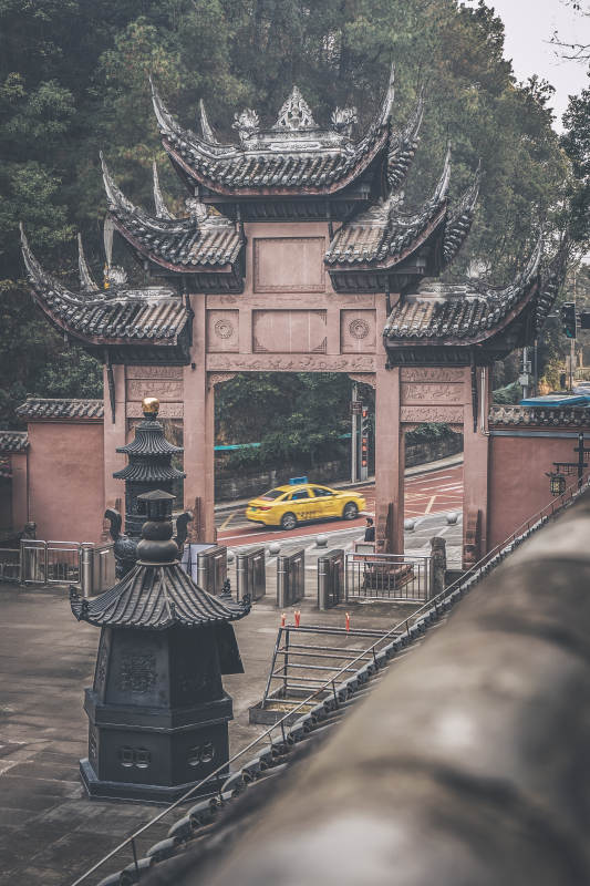 重庆南山老君洞风光图片