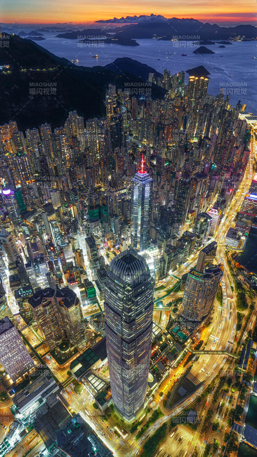 香港维多利亚港图片