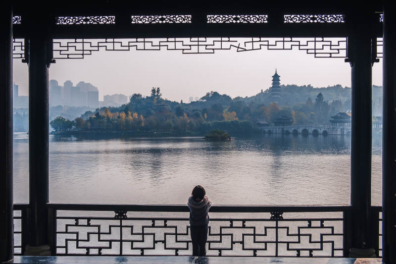 重庆园博园风光图片