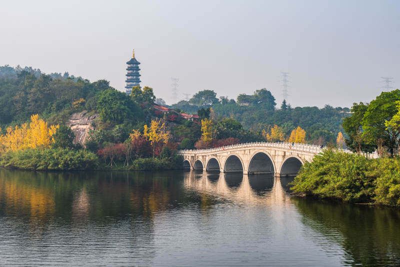 重庆园博园风光图片