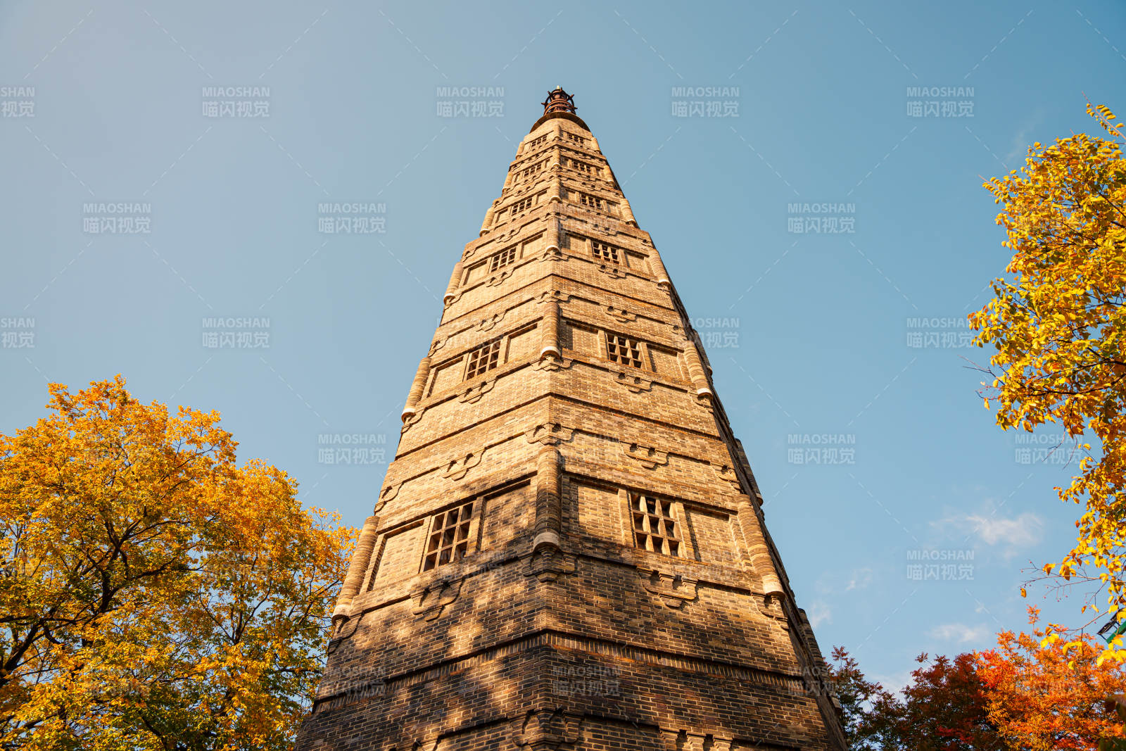 杭州保俶塔秋色图片