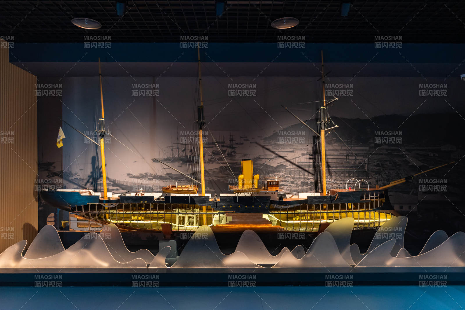 马尾船政博物馆航海模型展示图片