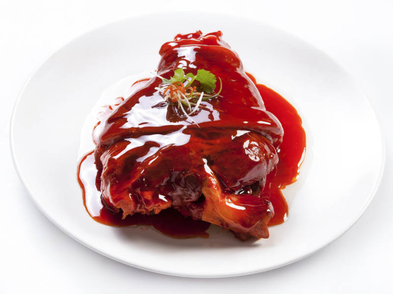 酱焖肘子猪肘子图片