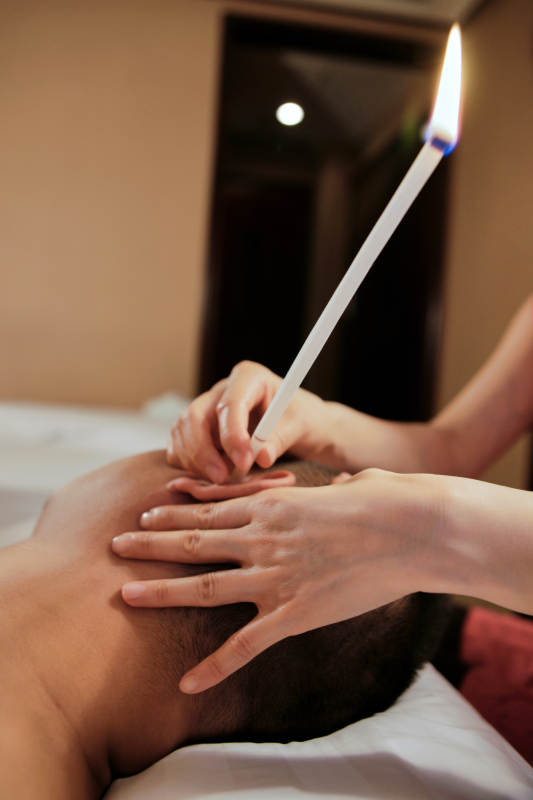 烛火按摩疗愈图片